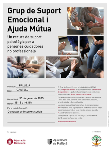 Grup de Suport Emocional i Ajuda Mútua (GSAM)