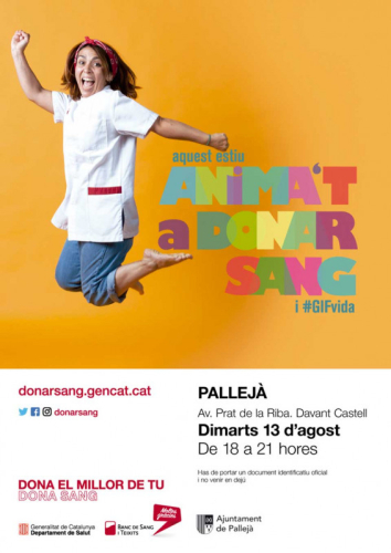 Campanya 'Anima't a donar sang'