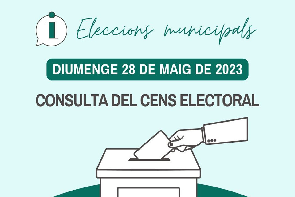 Ja es pot consultar el cens electoral