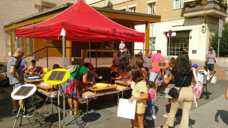 Taller sobre energia solar adreçat al públic infantil