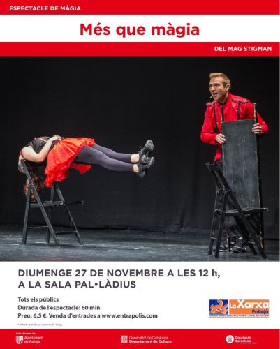 Cartell Més que màgia