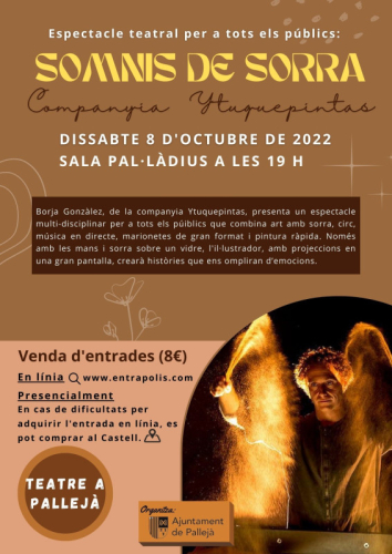Somnis de sorra - cartell informatiu