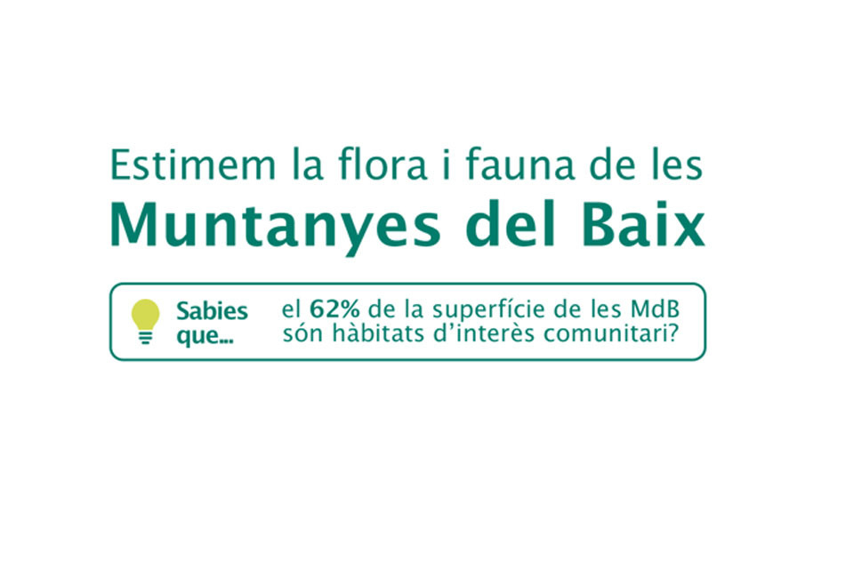 Hem de protegir la flora i la fauna de les Muntanyes del Baix