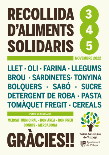Campanya solidària de recollida de productes